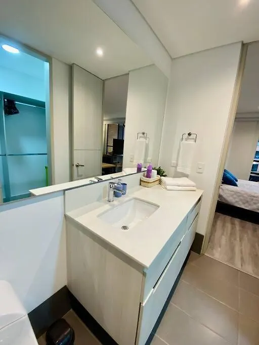Apartament Beautiful New Loft Poblado Medellín