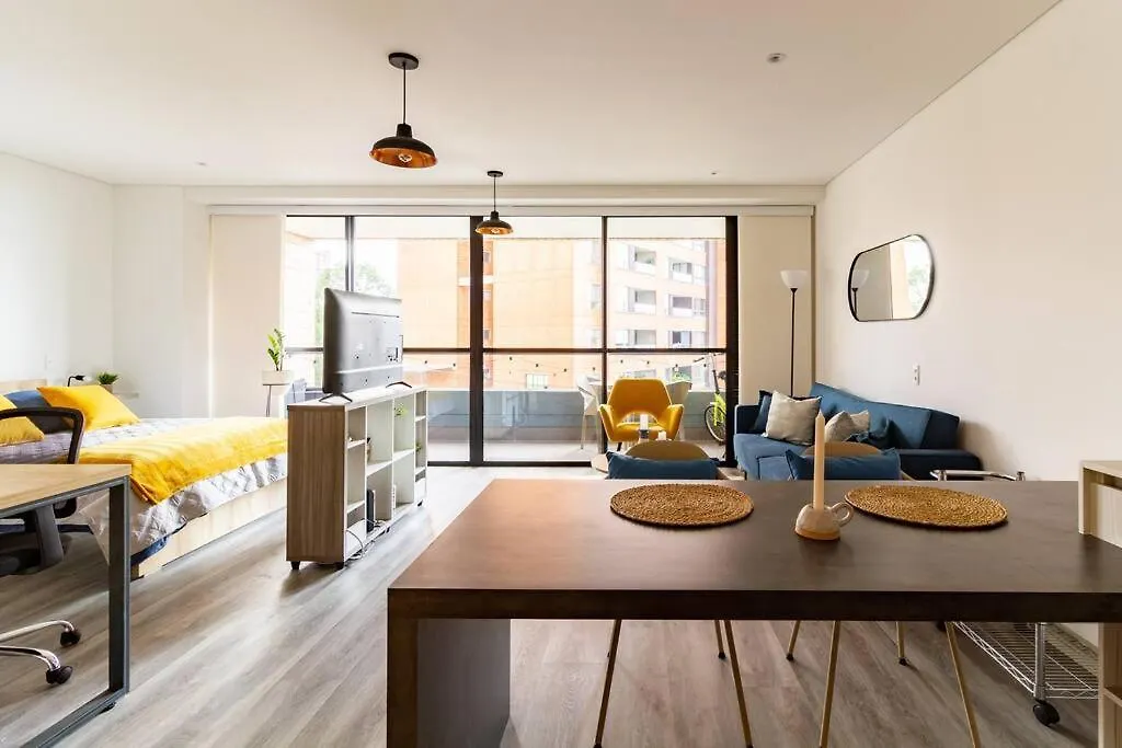 Apartament Beautiful New Loft Poblado Medellín