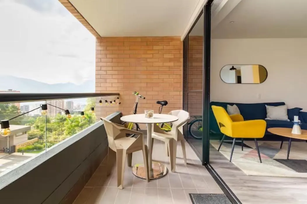 Apartament Beautiful New Loft Poblado Medellín
