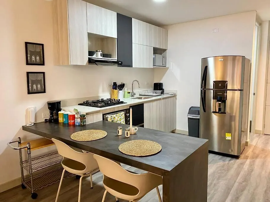 Апартаменты Beautiful New Loft Poblado Медельин