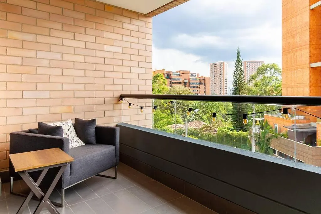 Апартаменты Beautiful New Loft Poblado Медельин