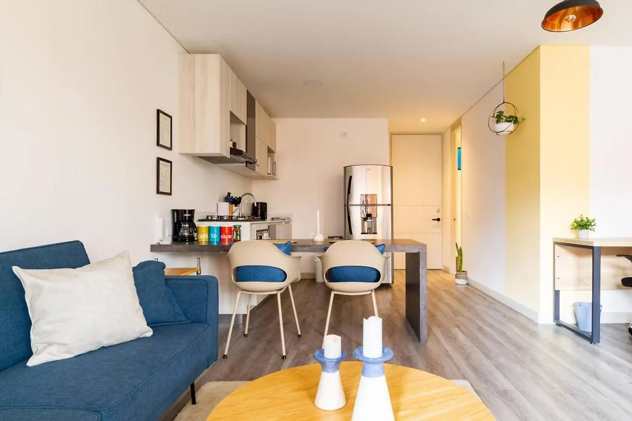 Апартаменты Beautiful New Loft Poblado Медельин