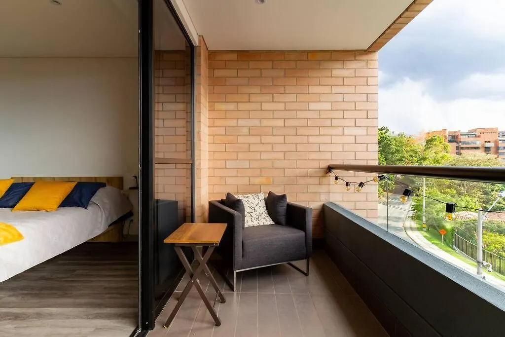 Апартаменты Beautiful New Loft Poblado Медельин